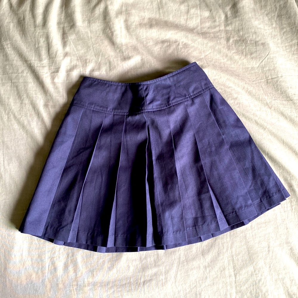 Pleated Uniform Skirt